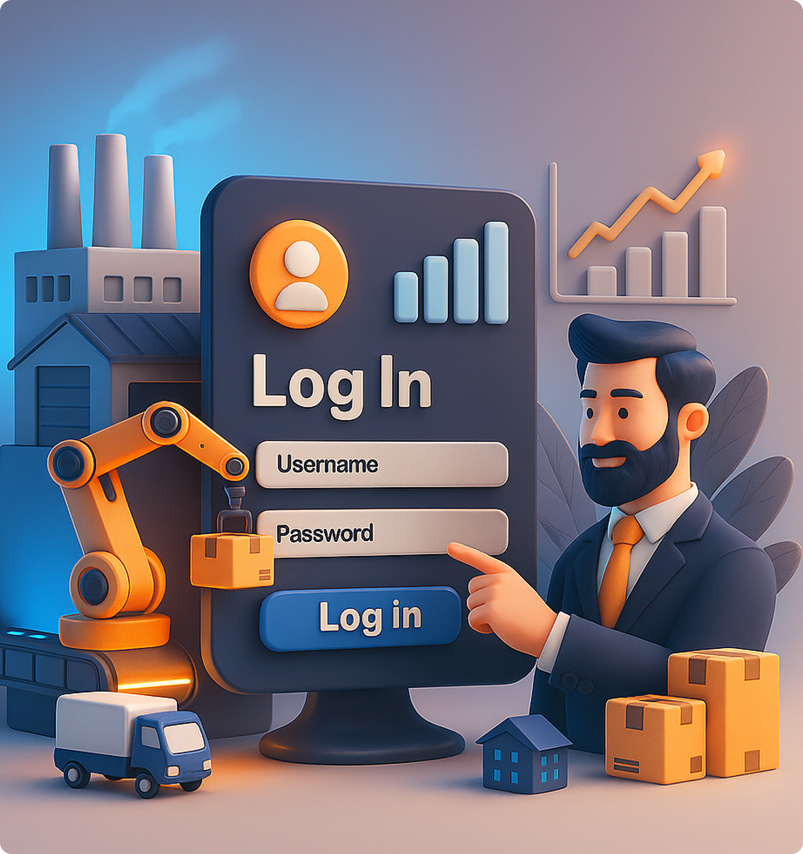 Login Illustration